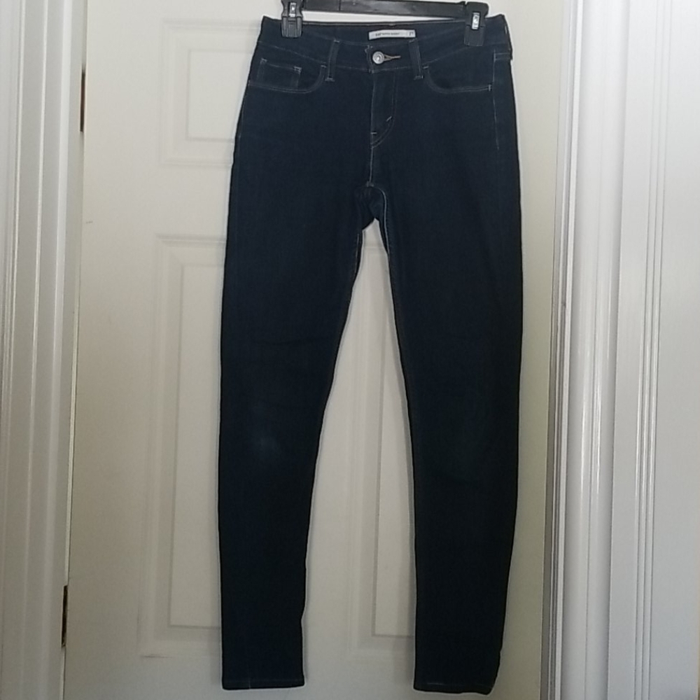 Levi's Super Skinny Dark Wash Jeans Sz 27(4)